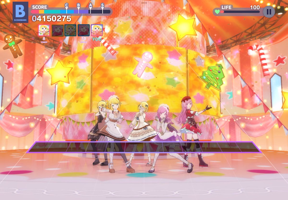 みるく主催の「リン＆えむデフォルメカード併せ」、参加させていただき