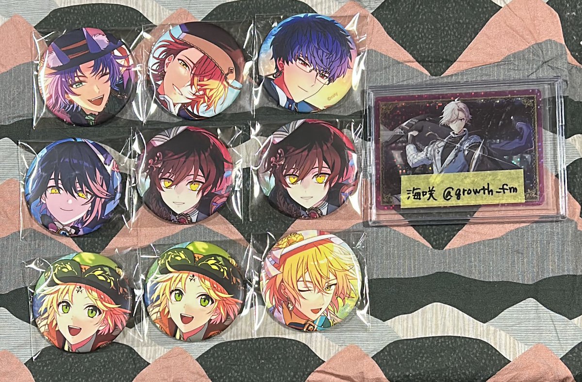 交換】まほやく 魔法使いの約束 mww 6周年 缶バッジ 譲 ムル カイン