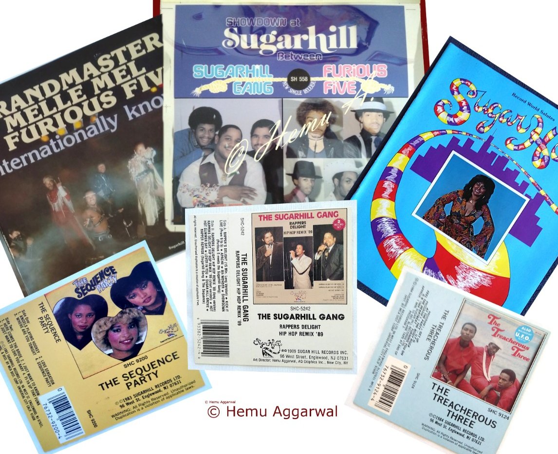 Coming in 2026 - Hemu Aggarwal's Sugar Hill Collection (Sold as 1 Lot) - An unparalleled collection of Color Keys, Match Prints, Process Press Negatives, Photo Negatives &amp; Press Proofs from Sugar Hill's prolific &amp; inspiring creative director, Hemu Aggarwal. #FineArtHipHop #HipHop