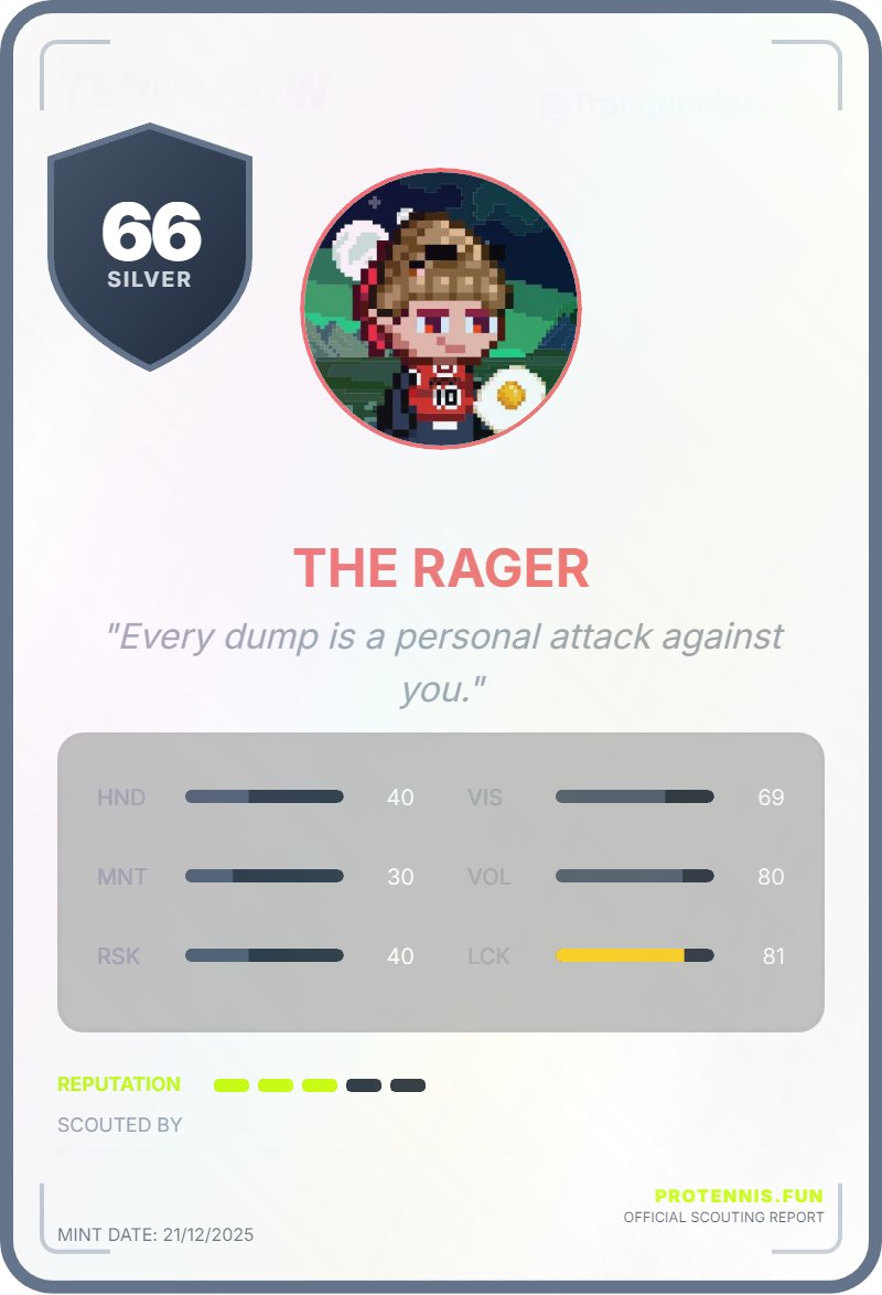 I've applied for <a href="/protennisdotfun/">Tennis.fun🔺 - Launch Day</a> launch, can you beat my score? 🎾 

Find yours and apply to the presale at card.protennis.fun 🔮