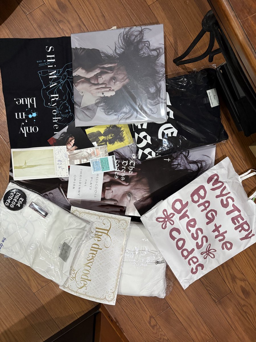 Yoshimi18931840's tweet photo. 今年のドレスコーズ 納めに大阪ゴリラホールへ。京都からだと、ちょっと遠くて、ちょっとこわいトコだった。綺麗な見やすい箱。
やっぱり志磨さんのスーツ姿が素敵で好き。浮かれて散財してしまった！
#thedresscodes https://t.co/vJy1L2ODqb