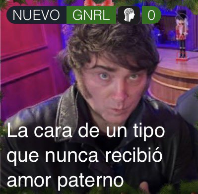 Si lo fajaban menos y le festejaban un par de cumpleaños nos ahorrábamos todo el Quilombo que tenemos ahora