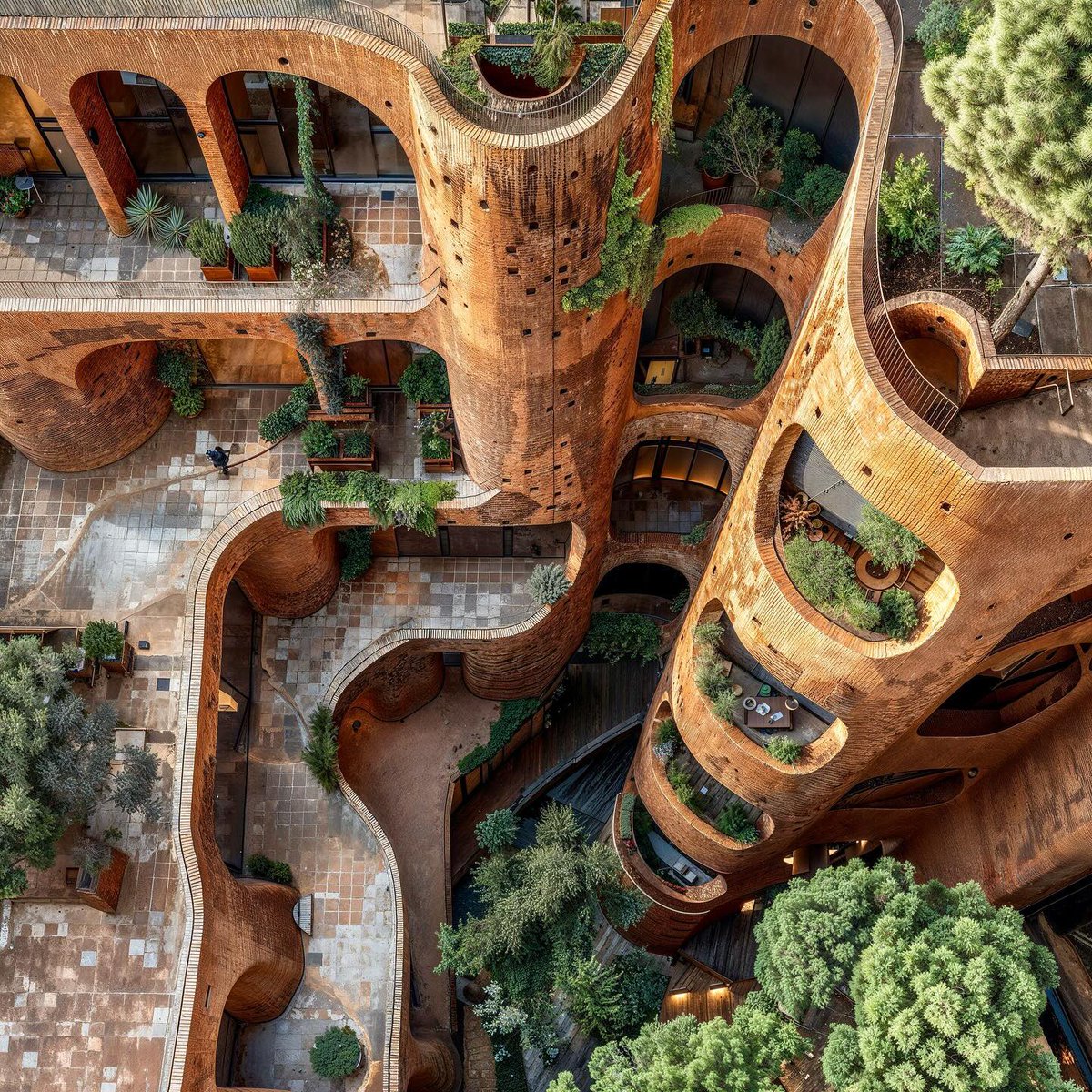 parametricarch's tweet photo. Terrarium Towers by Synthetic Architecture 🌱(@SynthArc) https://t.co/Fk3bjvODXH