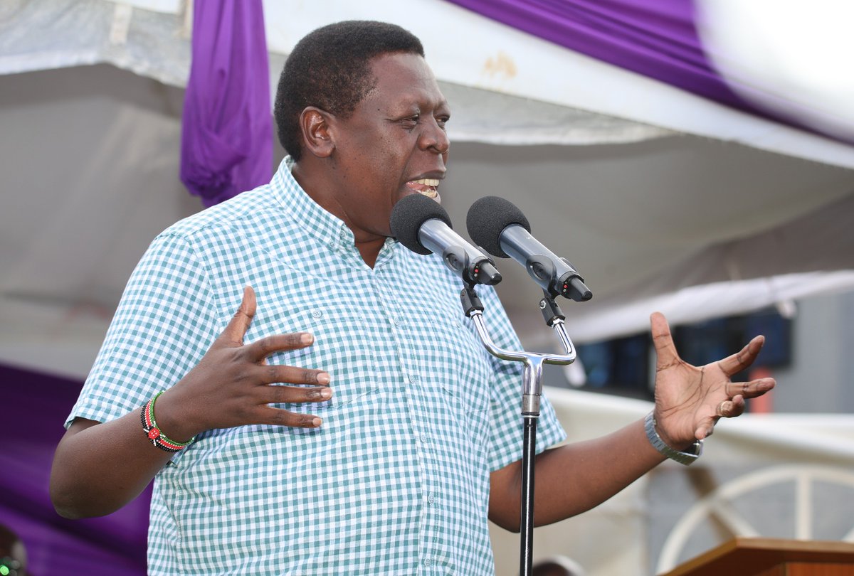 skmusyoka's tweet image. Today, as I worshipped with the people of Githunguri, I must speak truth about what is happening to our Kenya.

Wazalendo wenzangu, 18 state corporations are being sold off in what can only be described as a fire sale of our national patrimony.

While State House burns Sh. 50…