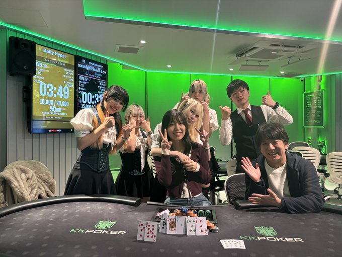 KKLIVE POKER SHIBUYAのツイート
