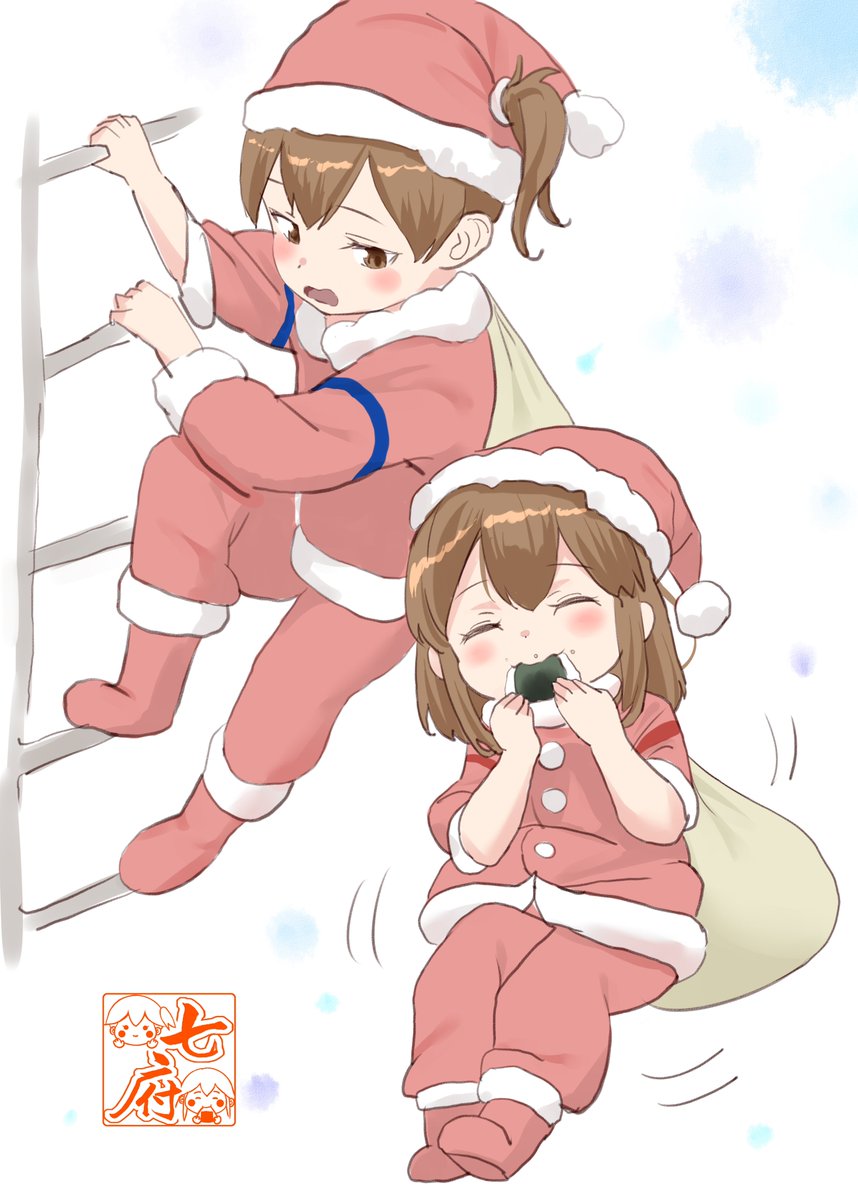 赤城ちゃん浮遊魔法は海の上しか使っちゃダメ!
あとおにぎりはお仕事が終わってから! 