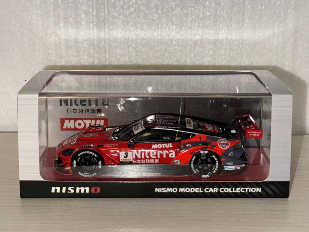 ど冷えもん　2022年　新型 本日の納車②】 ニスモ特注 2025 SUPER GT Nittera MOTUL Z Rd.5