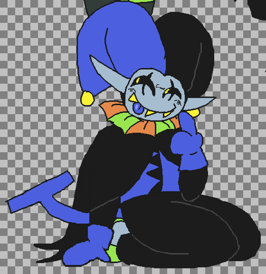drawing jevil every day until I get the plush, day 64
what's he looking so cute for
#DELTARUNE #jevil