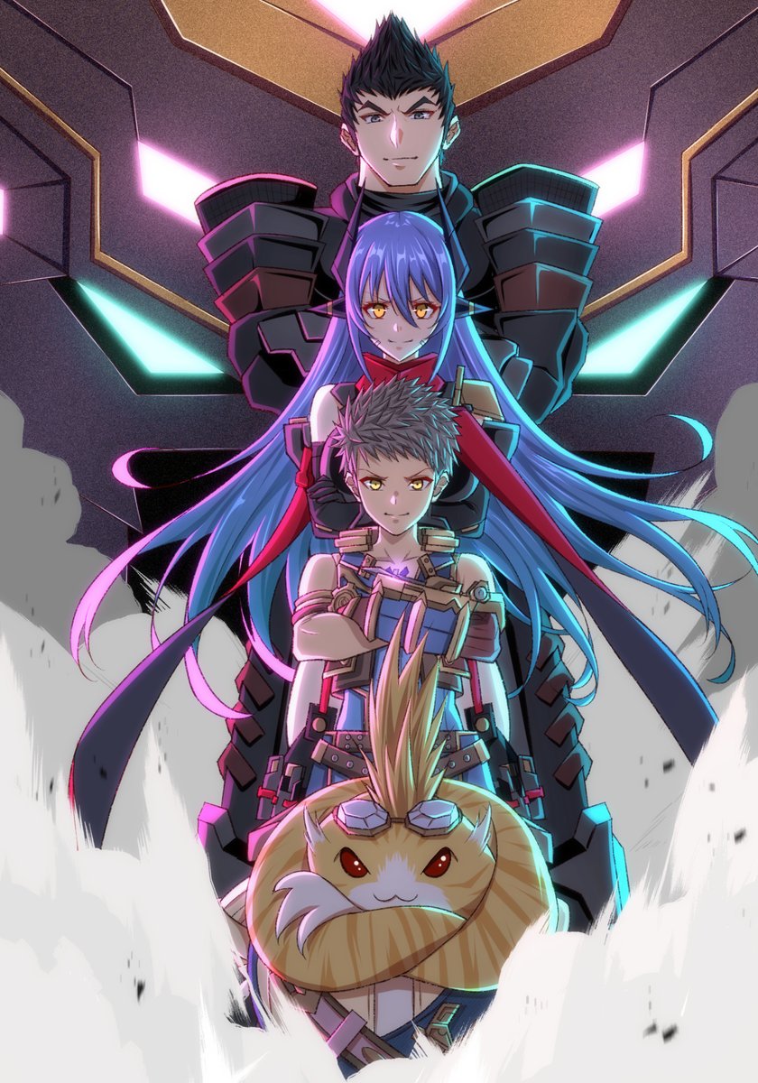 mebi_il's tweet photo. 今回もヤケイさんの冬コミ新刊、メツブレイド小説本「METSUBLADE -Episode.Ⅴ 光-」の表紙絵を描かせていただきました💁‍♂️ https://t.co/2A5ZpOMgHu
