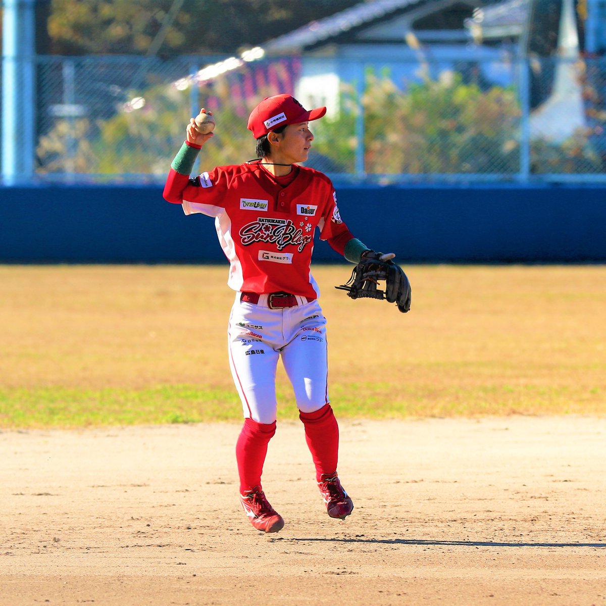 sumi_vac18's tweet image. Women's baseball photos📸👍

引退試合⚾
in サンブレイズボールパーク🏟

＃はつかいちサンブレイズ
＃拡がれ女子野球
＃女子野球
＃サンブレイズボールパーク
戎嶋美有 選手