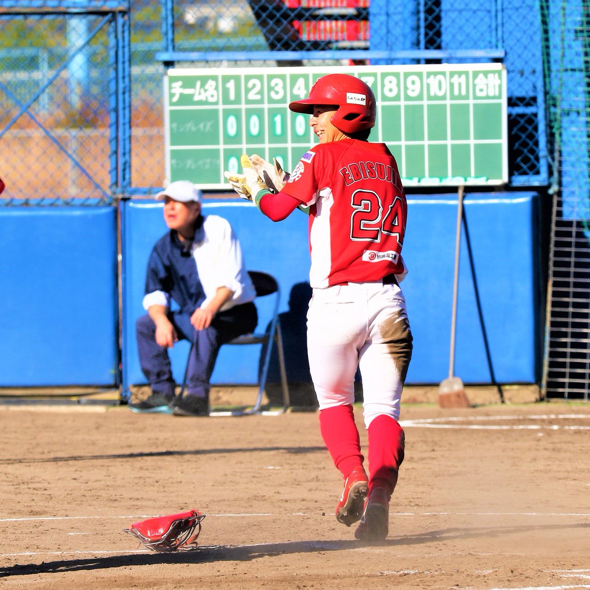 sumi_vac18's tweet image. Women's baseball photos📸👍

引退試合⚾
in サンブレイズボールパーク🏟

＃はつかいちサンブレイズ
＃拡がれ女子野球
＃女子野球
＃サンブレイズボールパーク
戎嶋美有 選手