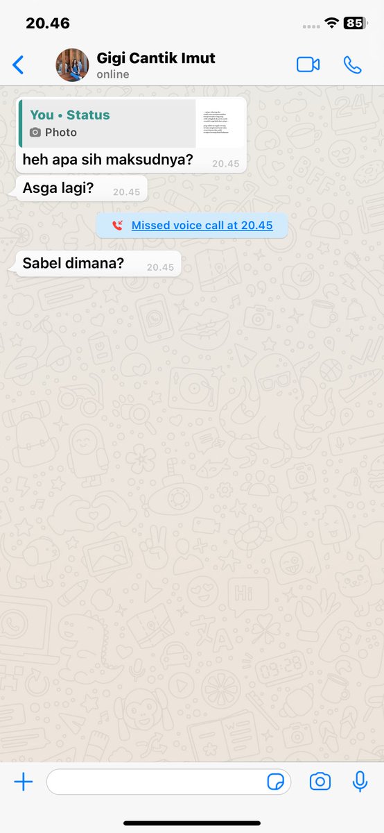 cacaovie's tweet photo. 133. lupa privasi🙀 https://t.co/k0qO57sAl5