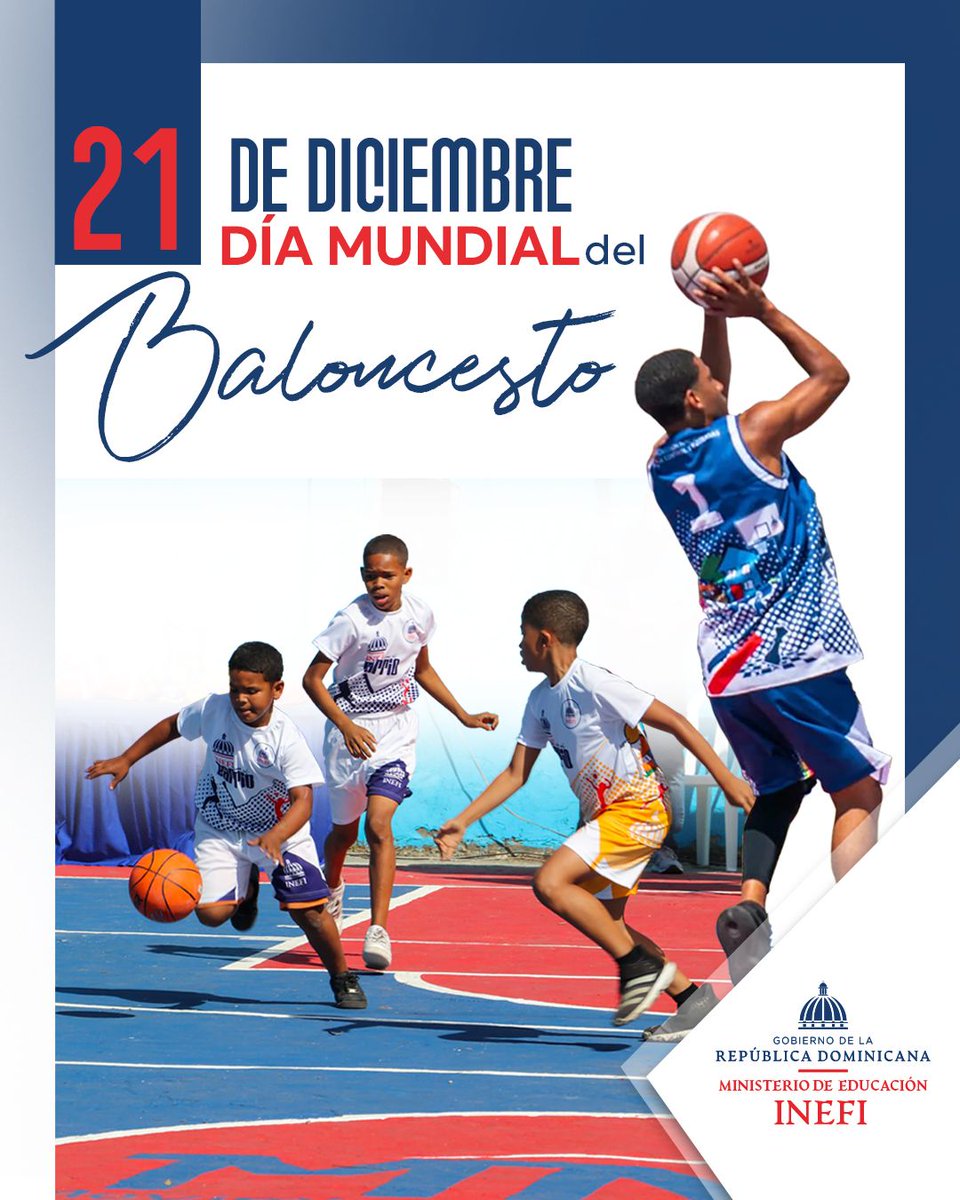 En cada cancha, el #Baloncesto impulsa valores, disciplina y sueños que se construyen desde la niñez.

Desde el #INEFI reafirmamos nuestro compromiso con el deporte escolar como herramienta de formación, inclusión y transformación social, promoviendo oportunidades para que