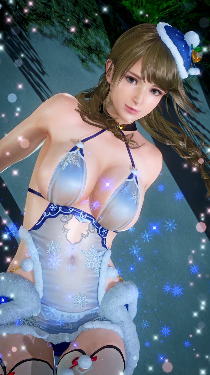 おやすみ〜
#DOAXVV ❄ モニカ