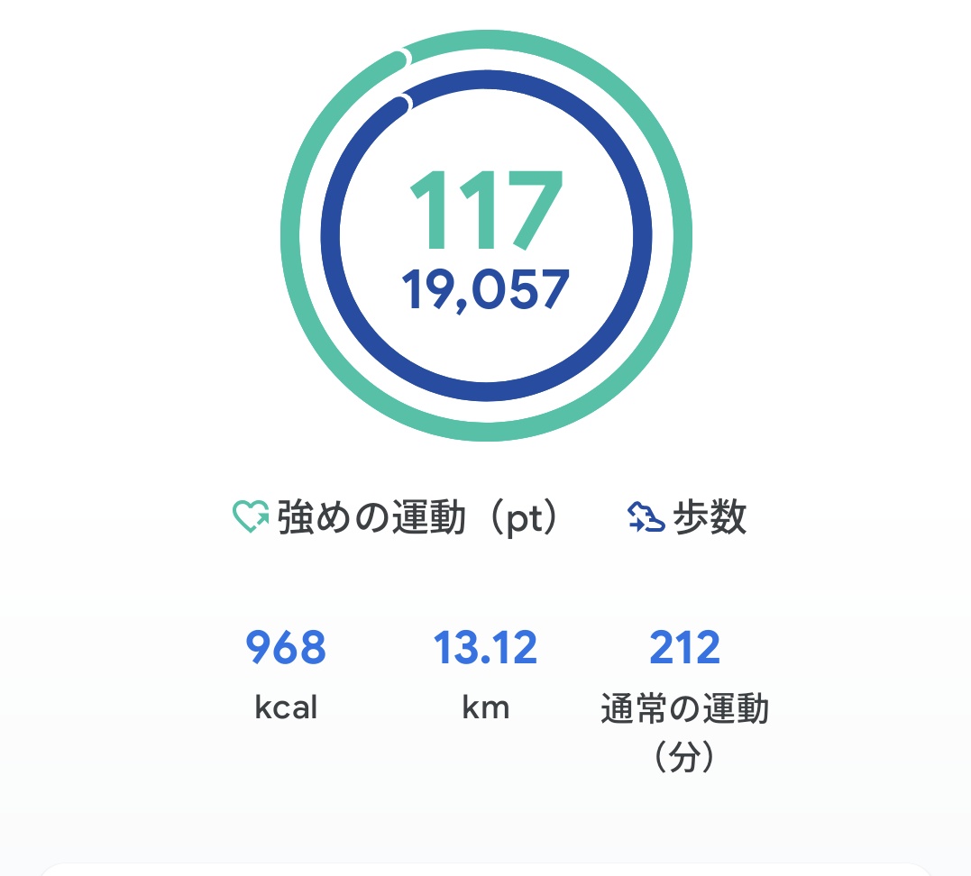 今日もいっぱい歩いた✌