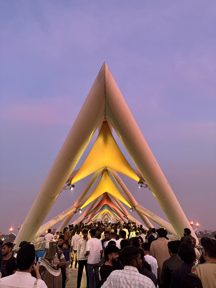 Atal bridge you beauty -#atalbridge #gujaratturism
