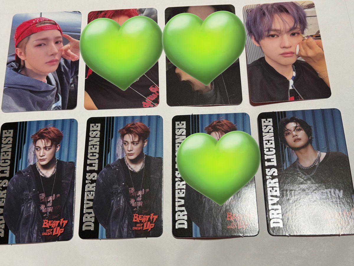 NCT DREAM 「BEAT IT UP」 トレカの交換をお願いします。同日発送