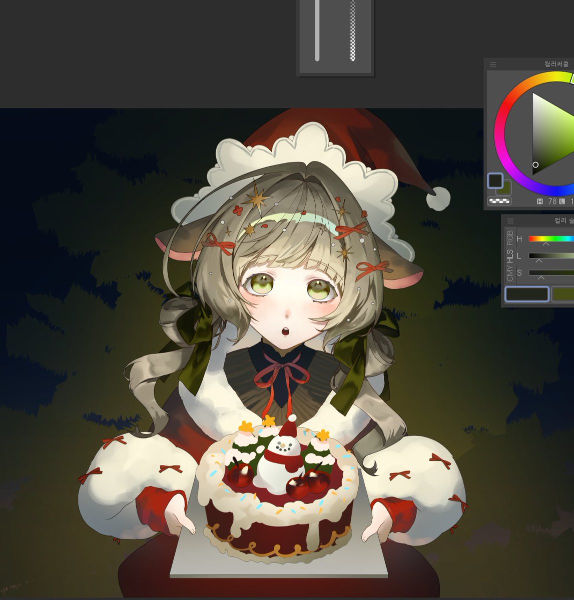 전자케이크를 구워요