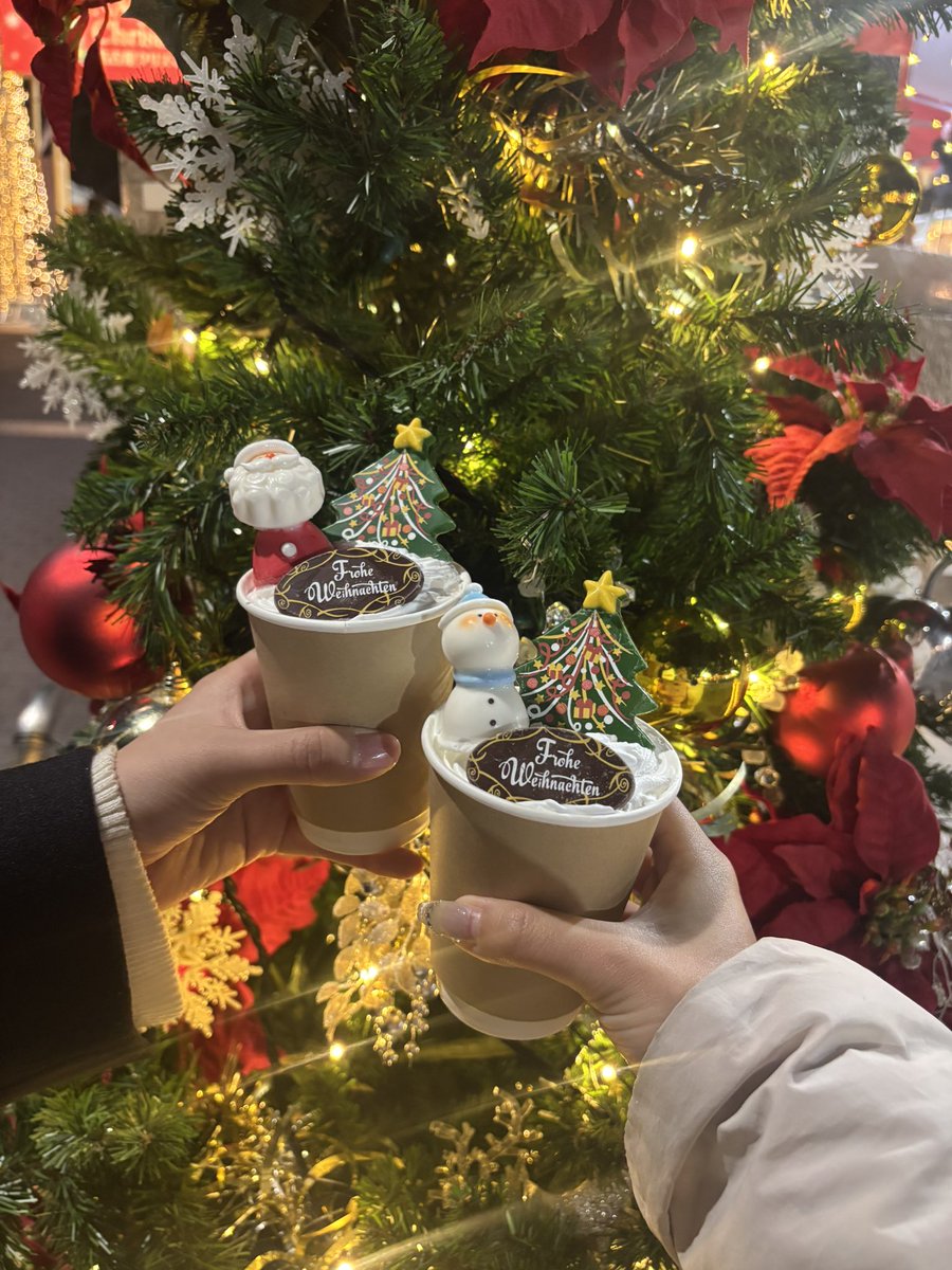 お友達とクリスマスマーケット🎄
楽しかったなーん🥺💓