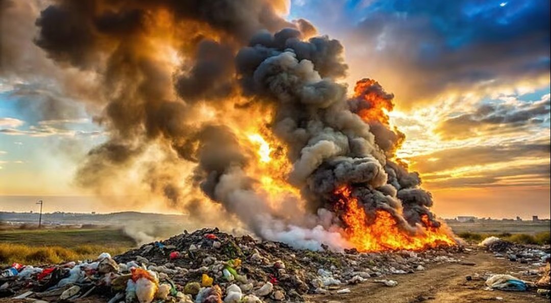 siyappaa_'s tweet photo. Delhi’s AQI isn’t just about traffic or construction. Garbage burning near homes is choking us every day. This is preventable. Garbage exchange booths and deposit-return rewards can stop it. Clean air is right, not a privilege. 

#AQI #DelhiPollution #DelhiAirPollution https://t.co/tNxts0LRyy
