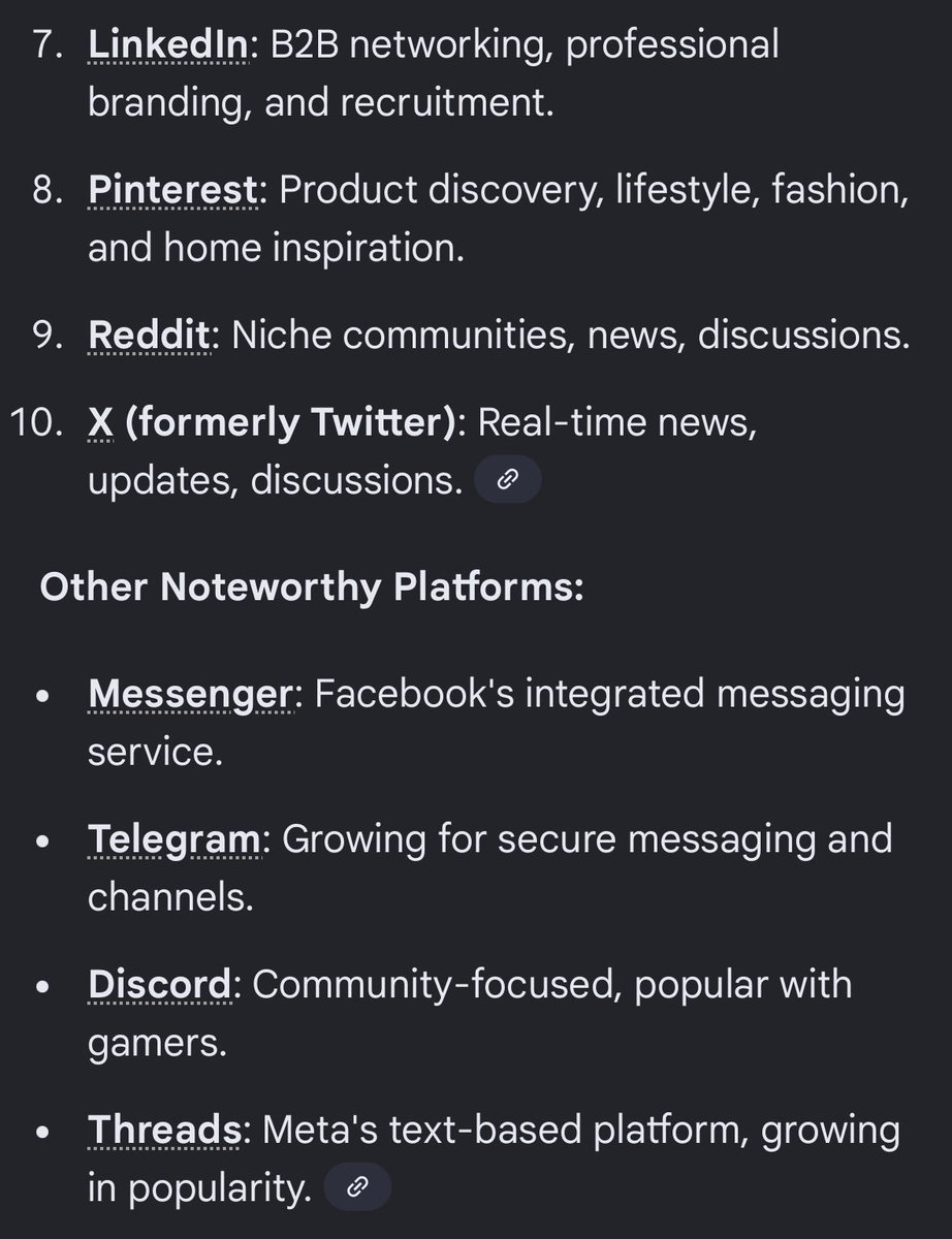 Most popular Social platforms in the UK… interesting that we now include private messaging in these results and no sign of BlueSky which is a Combined Counties (FWP) league favourite. Considering where X comes in, perhaps the cross-posting should be on Instagram or Facebook?