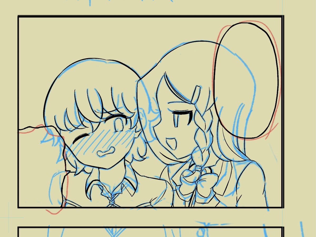 また漫画ちまちま描いてる～
やる気出た日にガッとやるので遅筆です>< 