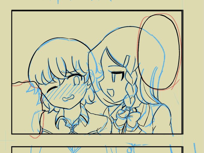 また漫画ちまちま描いてる～
やる気出た日にガッとやるので遅筆です>< 