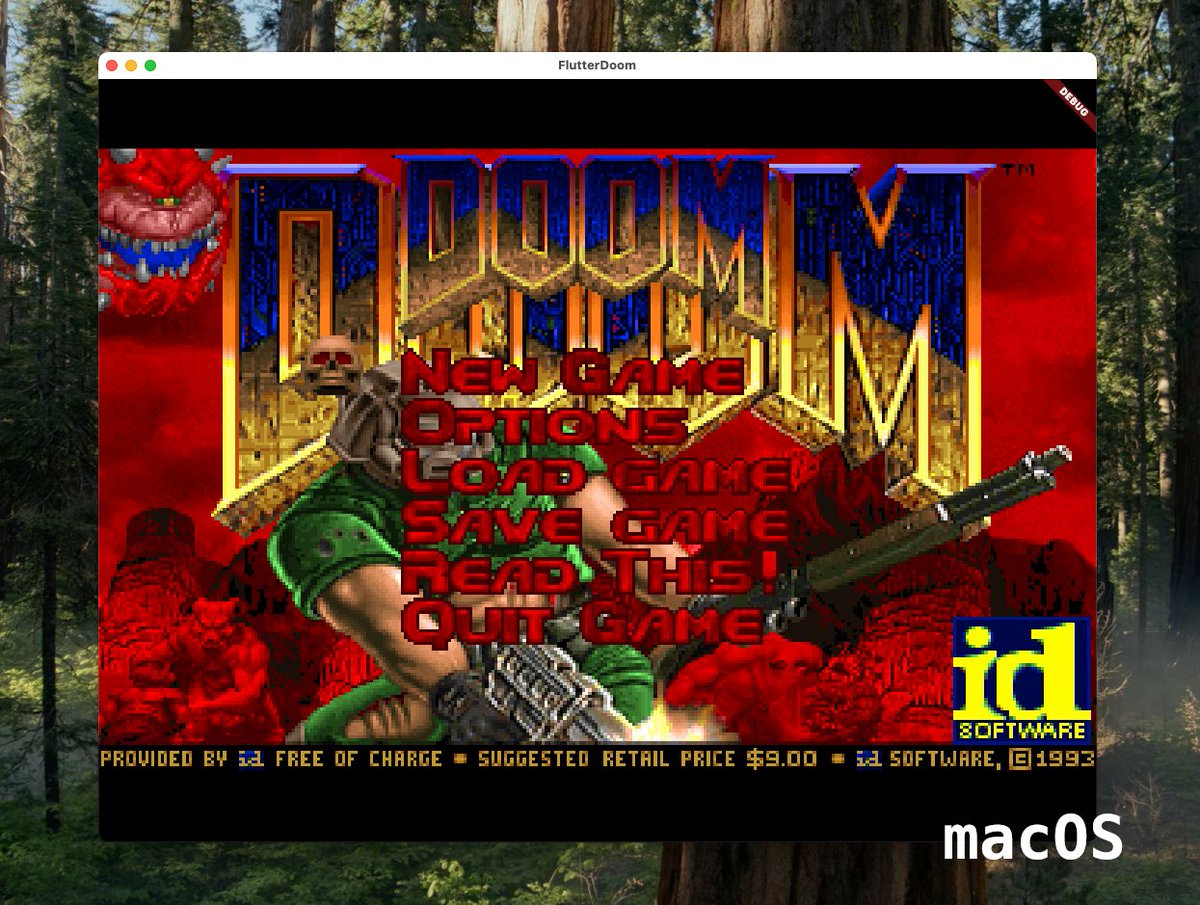 bit_sparkle's tweet image. FlutterDoom 0.3.0 is out!
Support added for Linux and macOS, alongside Android/iOS.
Windows version coming in a few days, and then it’ll be time for audio, we absolutely have to get it making some noise!