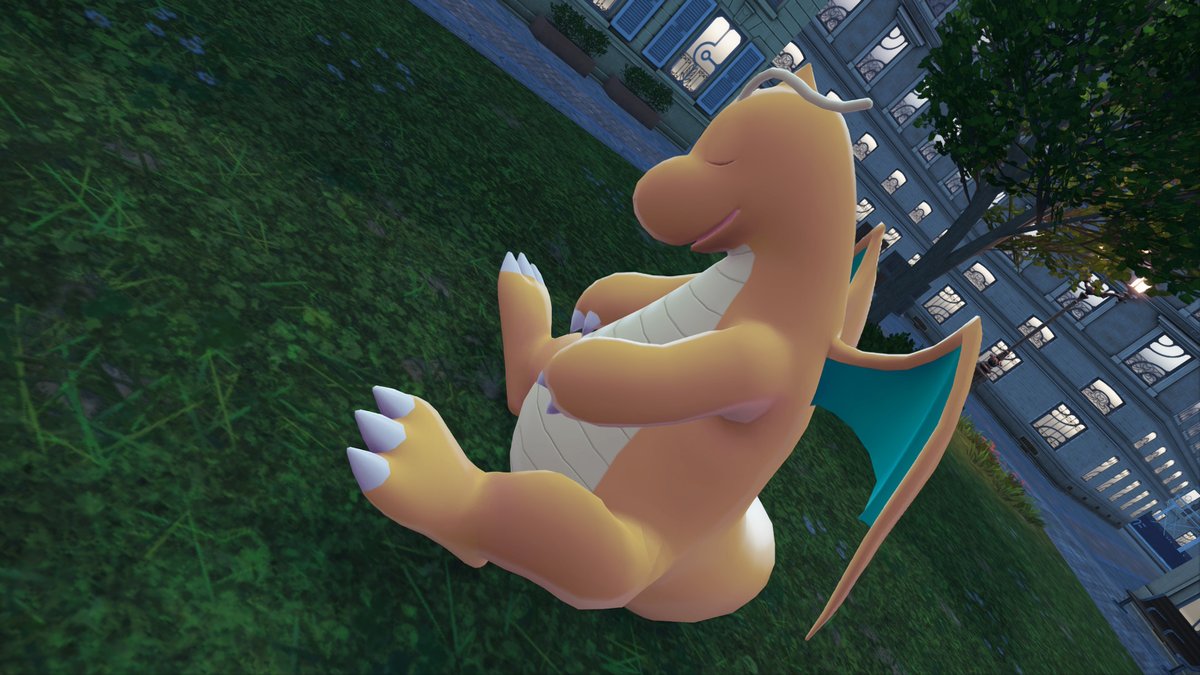 寝ているカイリューちゃん🐾② #NintendoSwitch2 #PokemonLegendsZA