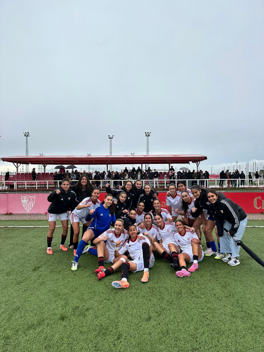 FILIAL | Gran triunfo para las de <a href="/Dani_Montiel89/">Dani Montiel Camino</a> en casa como cierre de 2025:

 #SevillaFCFem 🤍❤️ 2-1 CD Doña Blanca 

⚽️  Aguilar 
⚽️ Carlota Araque

#TerceraFederaciónFutFem