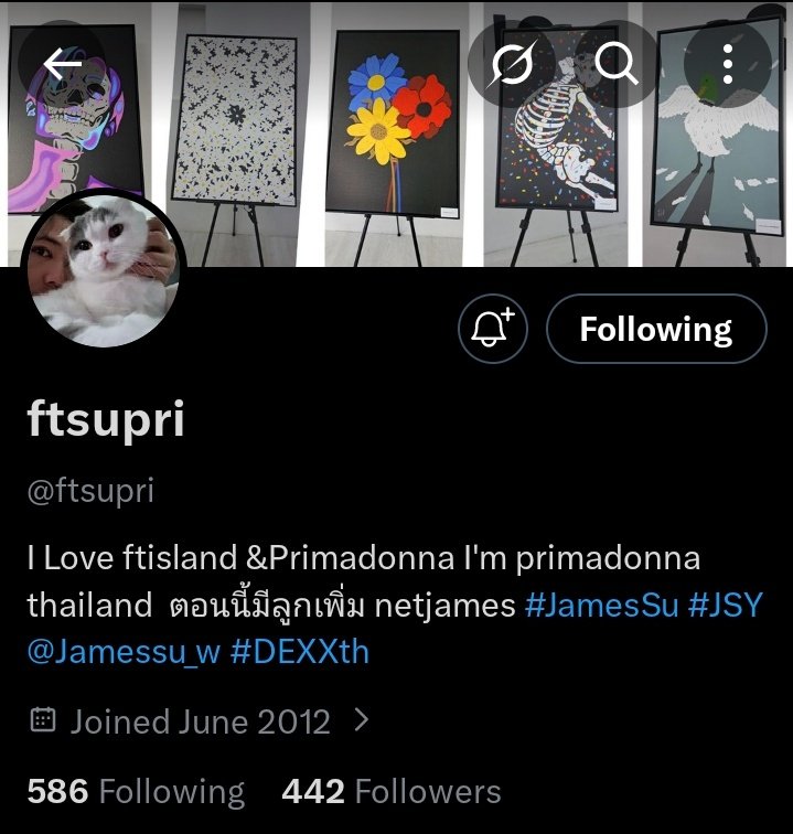 didirakdaisy's tweet photo. JSY accounts with almost 500 followers (Part 3). Go follow them if you haven't 😉
@ArwornO
@karinatula24
@ftsupri
@bewithyou29

#CanYouSeeMeJSY 
#JamesSu #JSY https://t.co/XJ3rswEccI