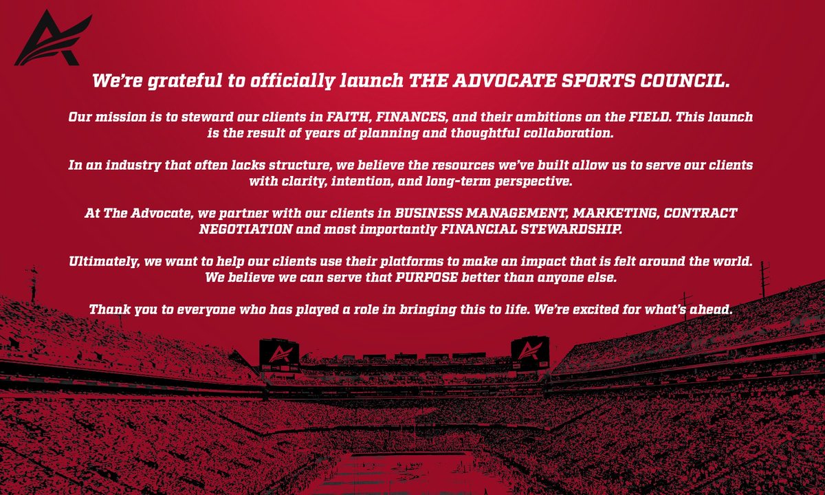 THE ADVOCATE SPORTS COUNCIL tweet media