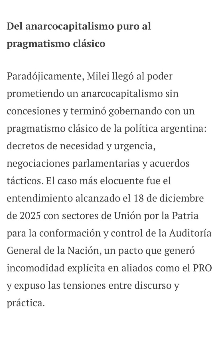 DanielProSM's tweet image. Es así ⁦@RicBenedetti⁩ de ser un gran revolucionario, el presidente ⁦@JavierMilei termina siendo un gran pragmático. 

Ahora la pregunta es?

Los políticos en la Argentina, quieren el cambio?

#Buenfinde.

⁦@EquipoBanquemos⁩