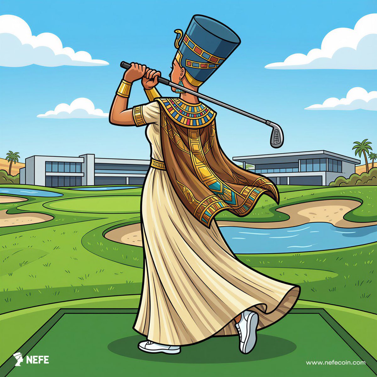 NefeCoin's tweet image. Effortless form. ⛳

Queen Nefertiti doesn't miss

#NEFEcoin #NEFE