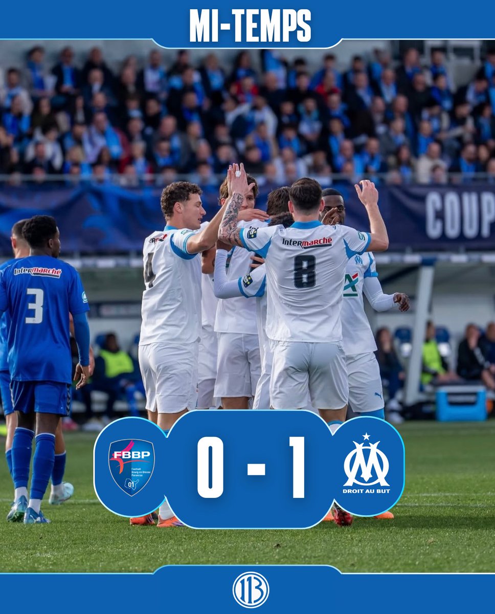 InformaTreize's tweet image. 45’ | Un bon premier quart d’heure, puis c’est tout. Il reste 45 minutes pour concrétiser. #TeamOM