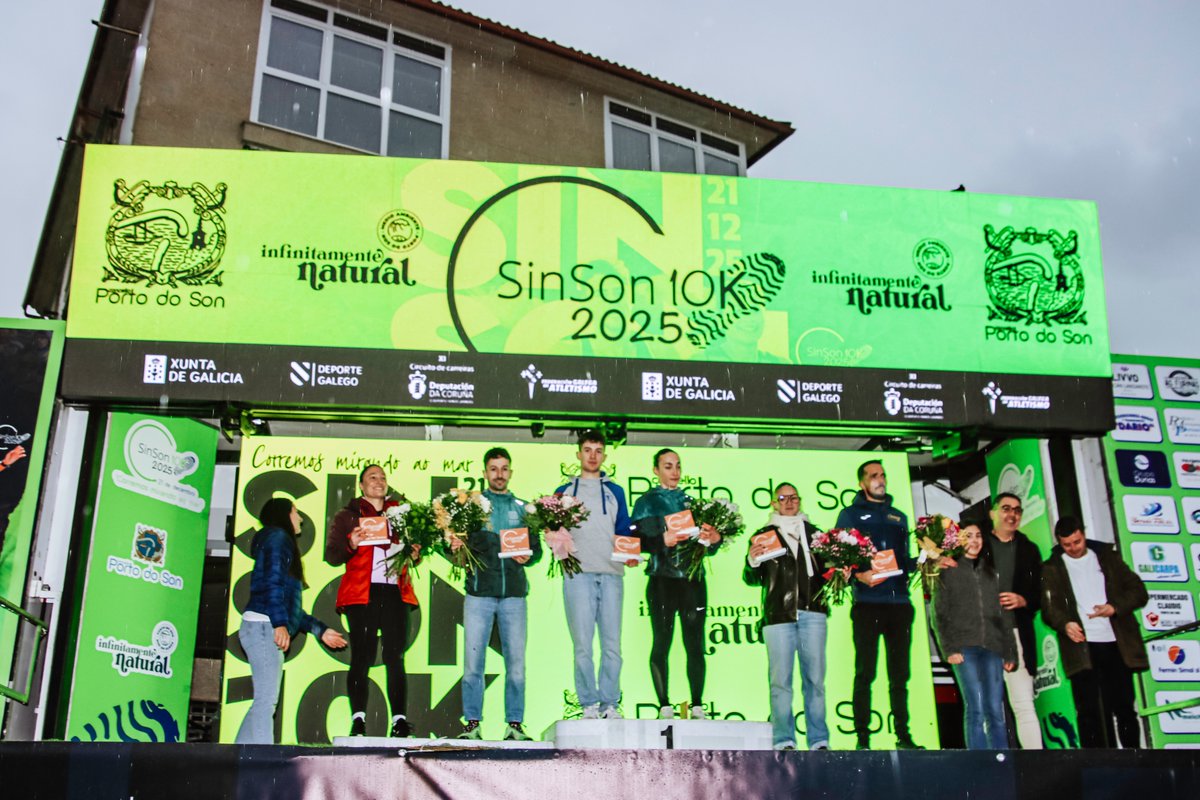 💚Para nós, todas/os as/os participantes da 𝗦𝗜𝗡𝗦𝗢𝗡𝟭𝟬𝗞 𝟮𝟬𝟮𝟱 sodes 𝗖𝗔𝗠𝗣𝗜𝗢𝗔𝗦 e 𝗖𝗔𝗠𝗣𝗜𝗢́𝗡𝗦, mais a nosa máis inmensa 𝗻𝗼𝗿𝗮𝗯𝗼𝗮 ás raíñas e aos reis do podium 🙌
🏆 eventos.emesports.es/inscripcion/ca…

📷 facebook.com/sinson10k/
#PortoDoSon | #CorremosMirandoAoMar