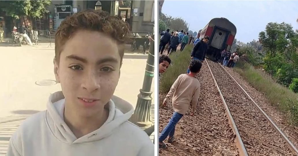 MotazAssal's tweet image. شايفين الولد الجميل ده .
اسمه ( مهد) إسمه حلو ما شاء الله .

مهد عنده 13 سنه في المرحلة الإعدادية ..
مهد كان راكب القطر من محطة الحامول، في العربيه التانيه بعد الجرار  ..

والقطر بيتحرك من المحطه وداخل علي التحويلة علشان يمسك الطريق ، مهد سمع صوت طقطقه وعفار وتراب طالع من عربية…