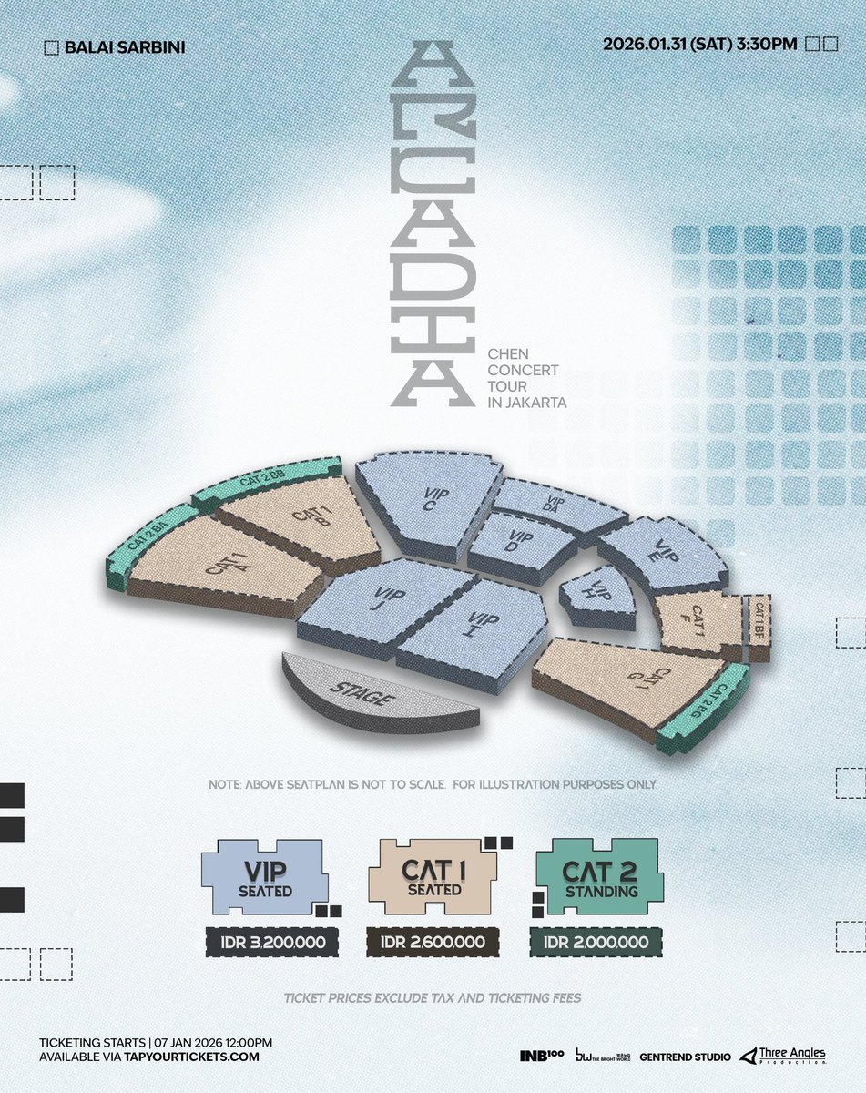 laaselune's tweet image. ⭐, OPEN CONCERT TICKETING SERVICE — CHEN CONCERT TOUR &amp;lt;ARCADIA&amp;gt; in Jakarta

🎫 GENERAL SALE | GENSALE (/tix)
；VIP SEATED - 200.000
；CAT 1 &amp;amp; CAT 2 - 150.000
✔ FOREIGNER

📍 linktr.ee/laaselune

t. jastip jaswar jasa war tiket konser exo jongdae exol eri erina soondingies