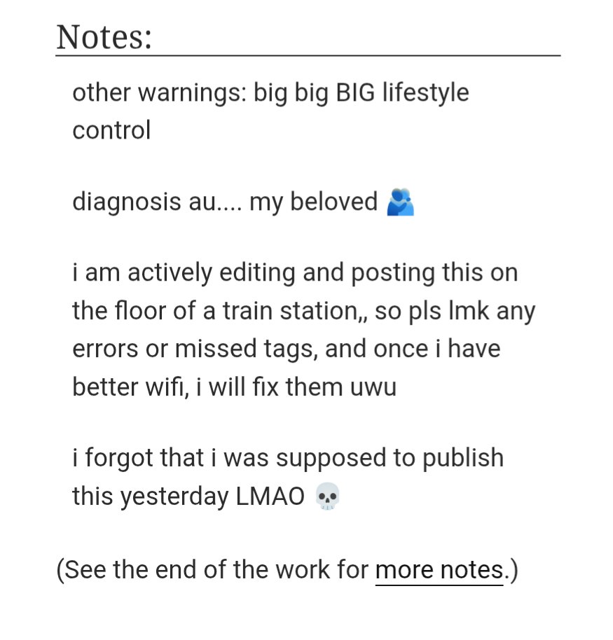 just in time for the holidays (lying) 🎄 - archiveofourown.org/works/76155006