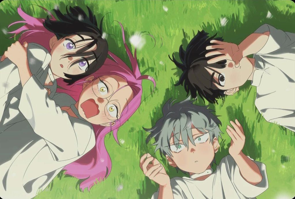 WatcherDoidao's tweet image. Em comemoração ao vídeo de Alien Stage do @_Daishikawa, eu fiz uma fanart da gangue do coelho rosa e o Viral Quest pq eu tava com muita vontade de desenhar ele tbm.

Ai está essa barbaridade feita com o intuito de ser uma piada (que eu levei a sério de mais).
#coelhorosa #fanart