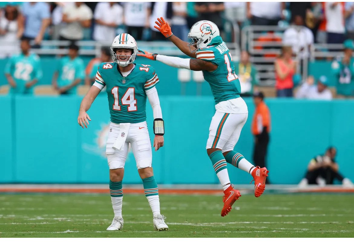 tho I’m a Baltimore fan, admittedly the <a href="/MiamiDolphins/">Miami Dolphins</a> took a “big swing” and hit a home run with this guy <a href="/QuinnEwers/">Quinn Ewers</a>. I’m sure <a href="/jasonrmcintyre/">Jason McIntyre</a> and <a href="/colincowherd/">Colin Cowherd</a>  will agree on tomorrow’s episode of <a href="/TheHerd/">Herd w/Colin Cowherd</a>