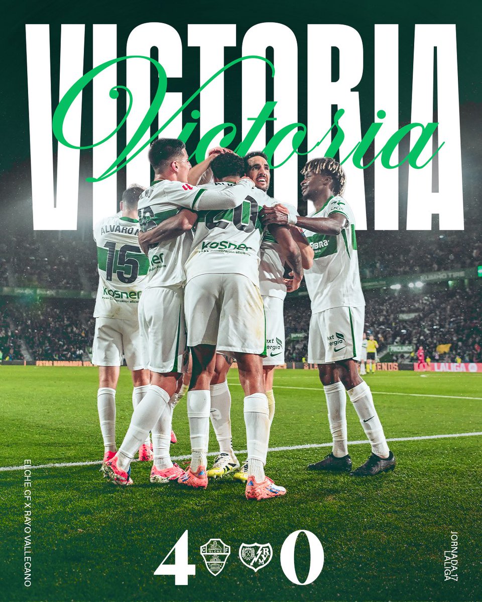 𝐄𝐋𝐂𝐇𝐄 𝐂𝐋𝐔𝐁 𝐃𝐄 𝐅𝐔́𝐓𝐁𝐎𝐋.

Y nada más 🤍💚

#ElcheRayo