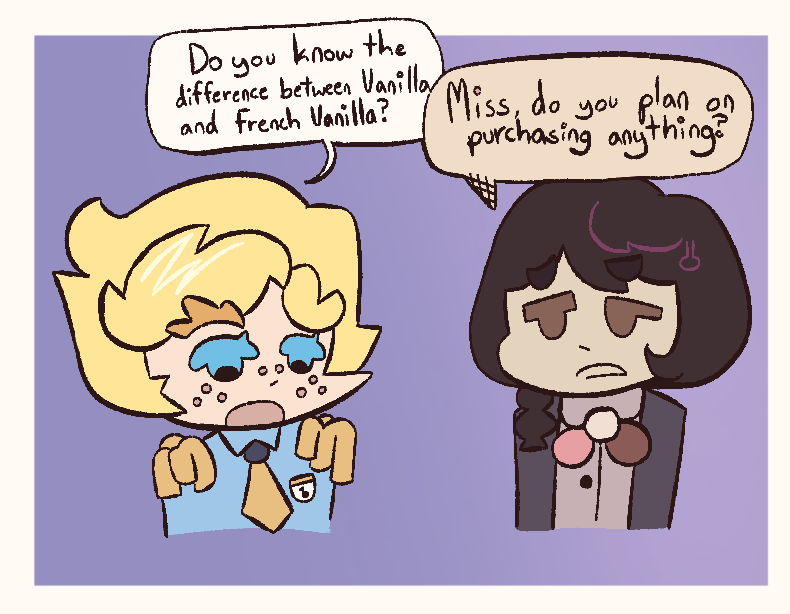 wllwluvscharles's tweet photo. Percy just enters the store to ask April ice cream related questions, gives him an unspecified coin and leaves
#EpithetErased #EpithetErasedOC #AnimeCampaign #OCart https://t.co/rBJnJAdDOy