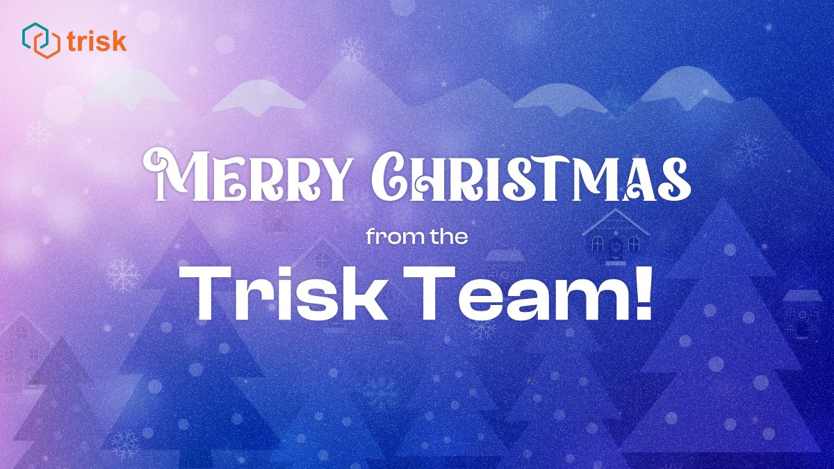 Wishing you a few quiet days where calendars stay empty,
conversations aren’t time-boxed,
and nothing needs to be “actioned.”

May the holidays bring good company, good food,
and just enough laughter to remind us why pauses matter.

Warm wishes for the season,
— The Trisk team