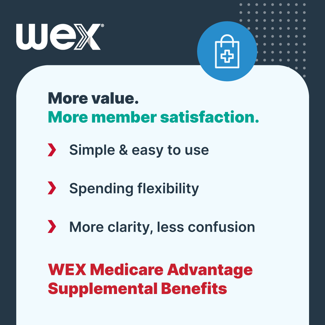 🚀 With WEX technology, your members will have flexibility when it comes to using their supplemental benefits. Learn more: wexinc.info/4r9ai1B