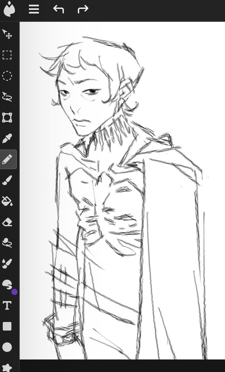 sexybread_png's tweet image. managed to draw harrow. somewhat.