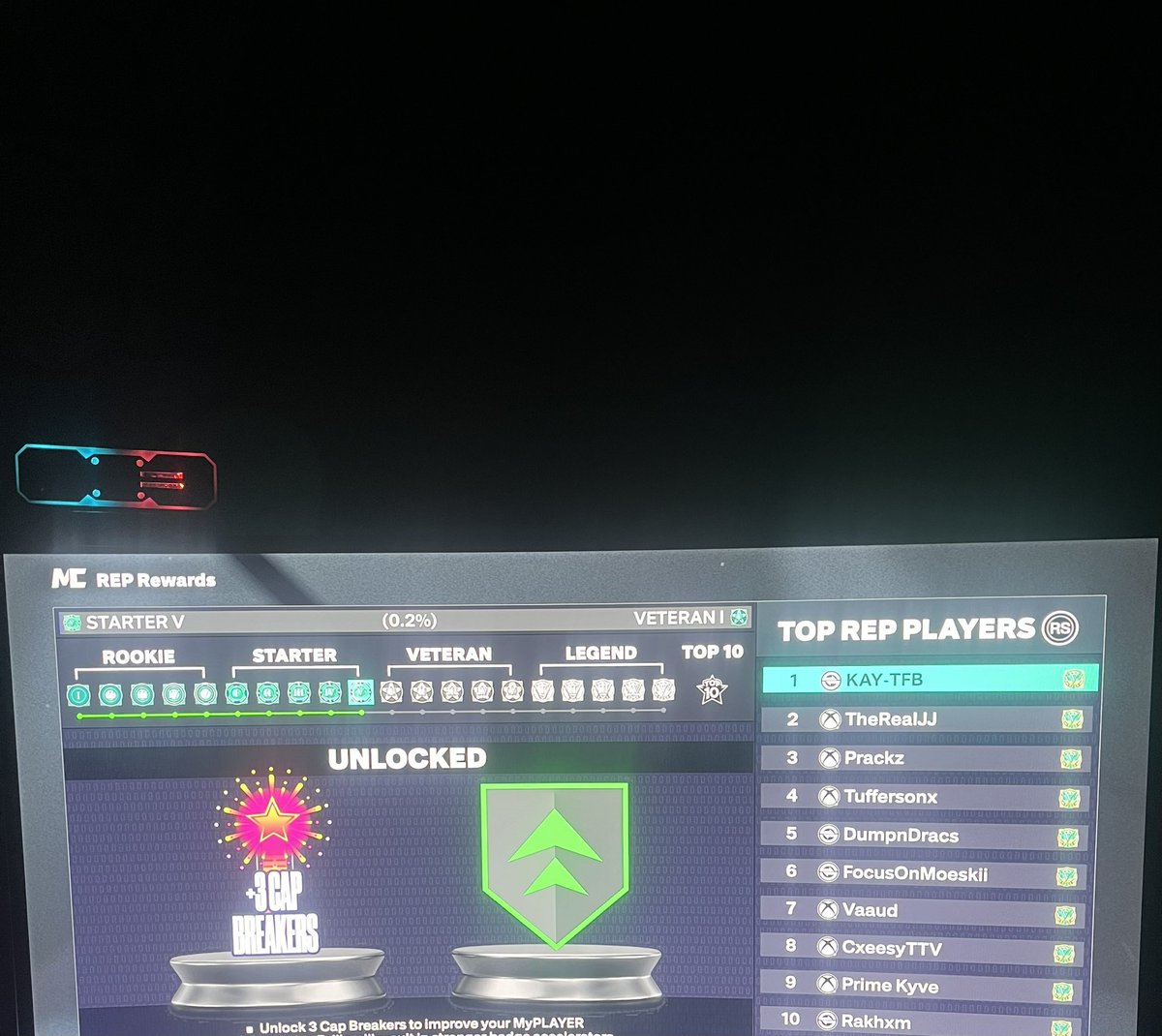 Starter 5 done for my guy <a href="/Thyghoul/">Chris W</a> #NBA2K26 ✅