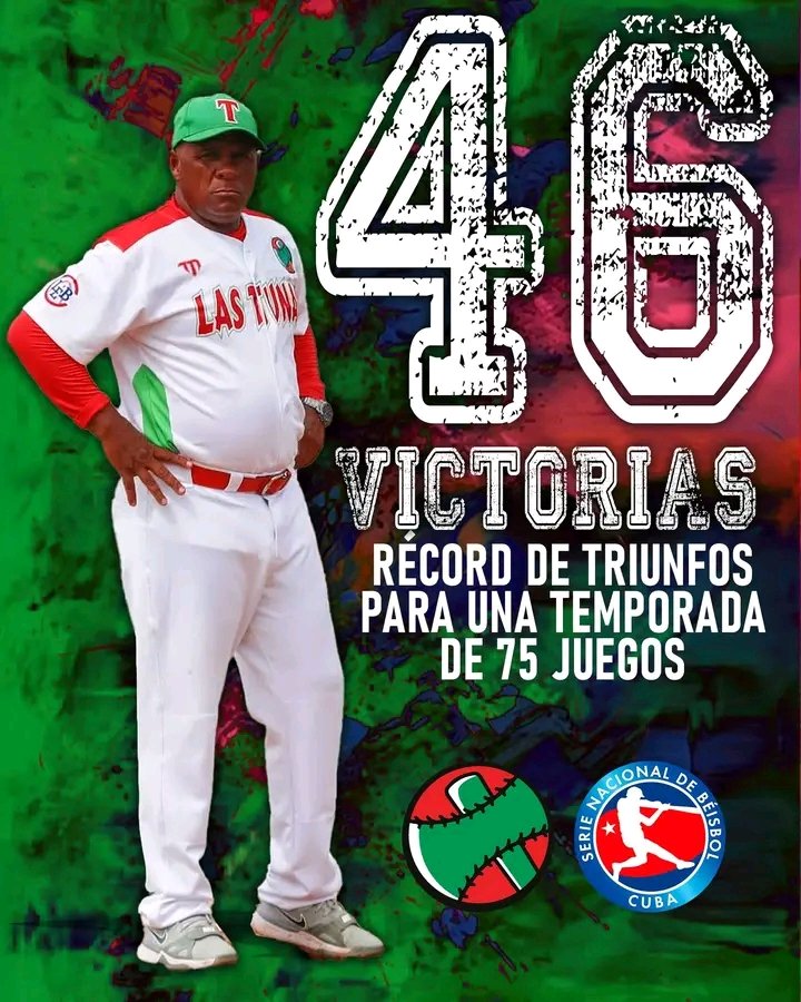 💚♥️ Tomaaaa 🪓! Victoria de #Leñadores ante los 🐅 #Tigres que  suman 4️⃣6️⃣ y tenemos nueva marca de triunfos para el equipo en series de 7️⃣5️⃣ juegos. Muchas felicidades muchachos así se hace ✊✌️🫶. 

<a href="/Colina_CTCuba/">Miguel Colina</a> <a href="/Cuba_CTC/">Central de Trabajadores de Cuba</a> @Inder
