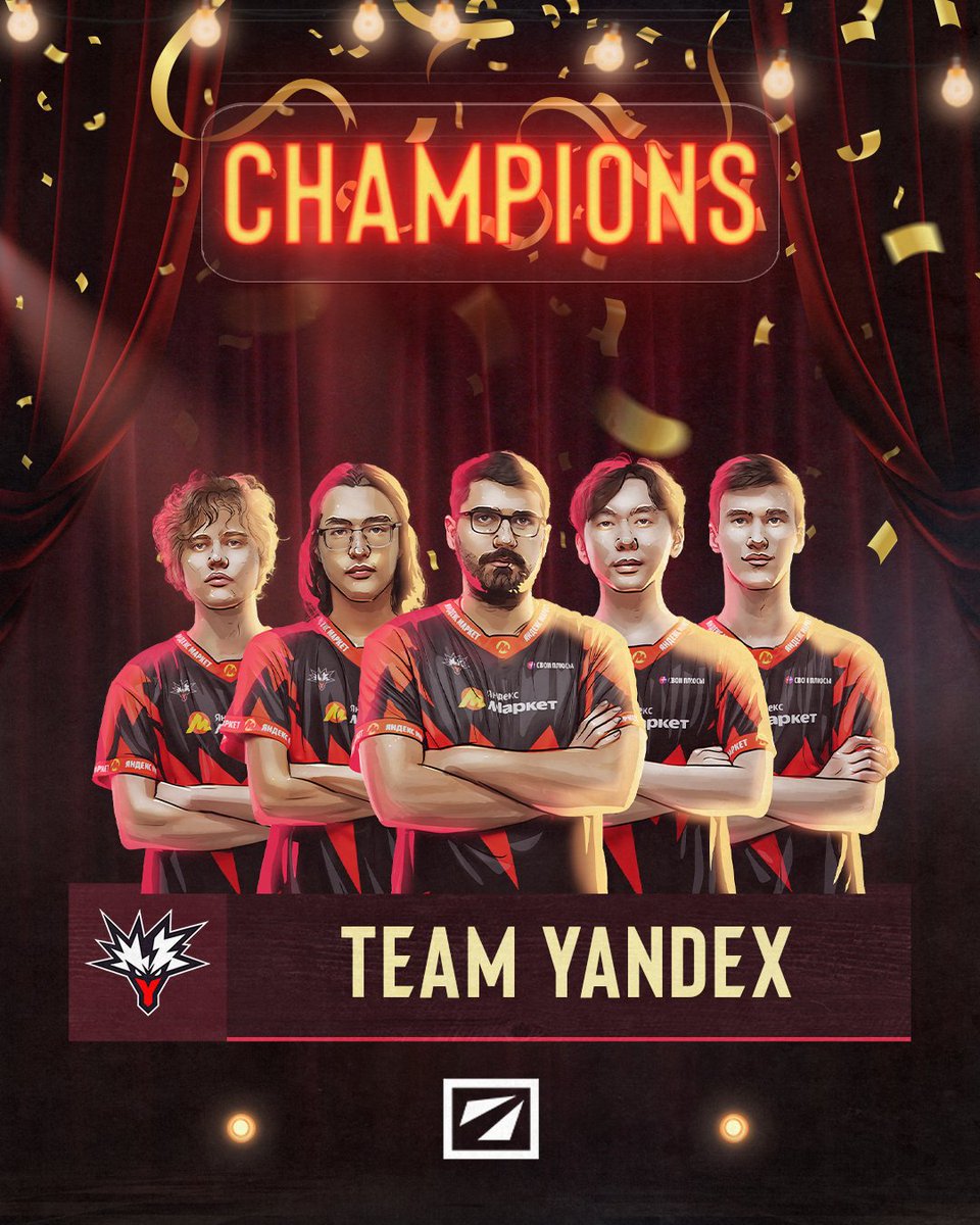 A huge congratulations to Team Yandex, our #DreamLeague Season 27 Champions! 👏 

They'll return home with $214,000 and 3,400 #ESLProTour Points!