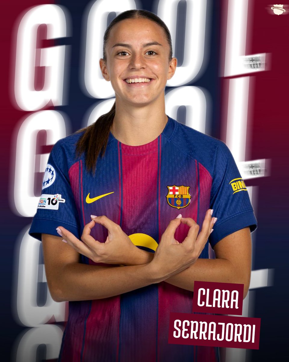 futfembarca's tweet image. 81' GOOOOOOOOL DEL BARÇA. CLARA SERRAJORDI!

1-5 | #DeportivoAlavésBarça